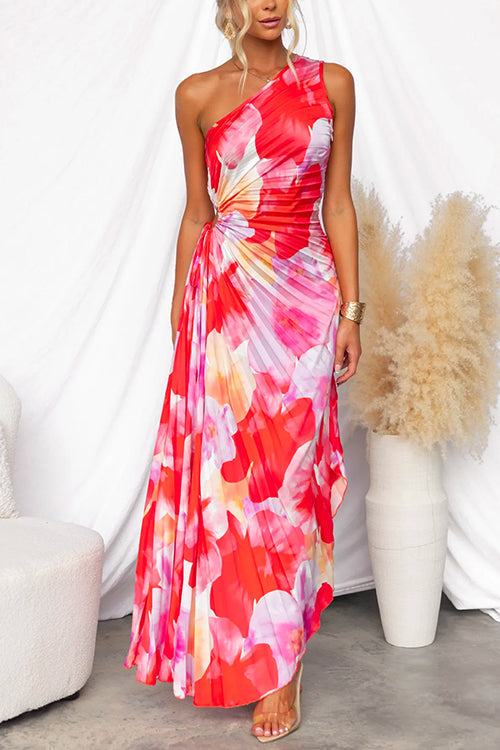 Evie Melbourne™ | Pleated One-Shoulder Dress