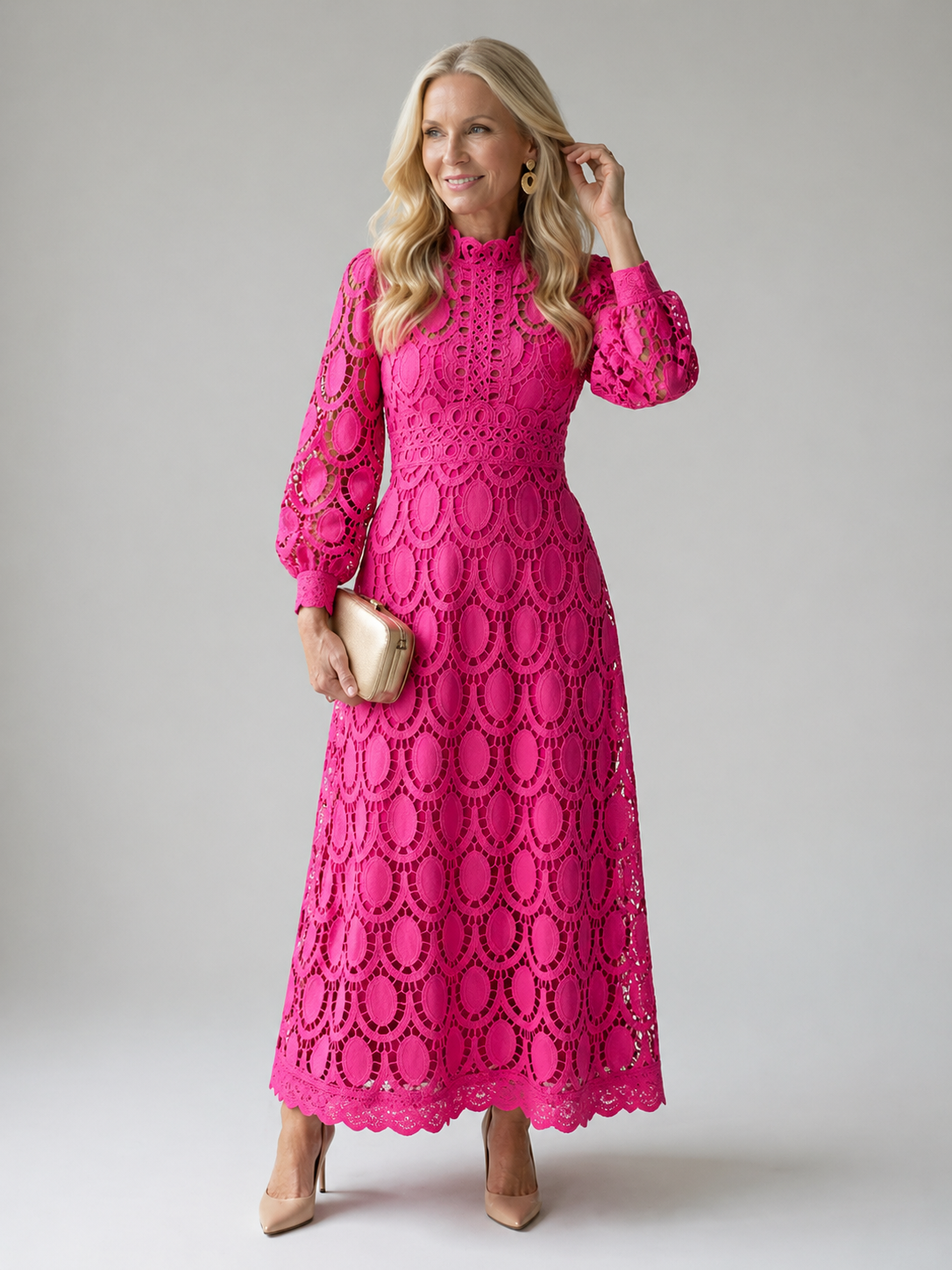 Evie Melbourne™ | Lace Midi Dress