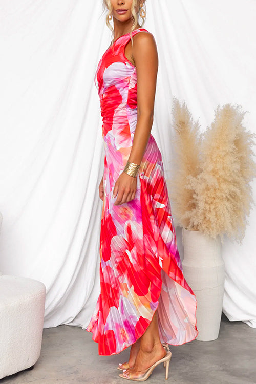 Evie Melbourne™ | Pleated One-Shoulder Dress