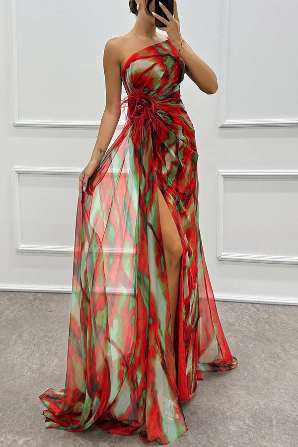 Evie Melbourne™ | Vibrant Draped Dress