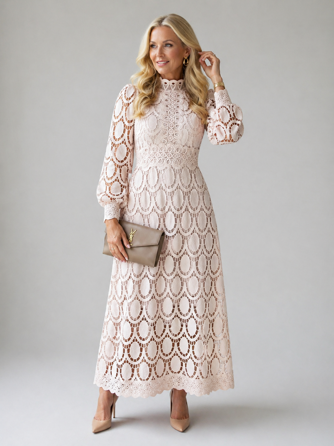 Evie Melbourne™ | Lace Midi Dress