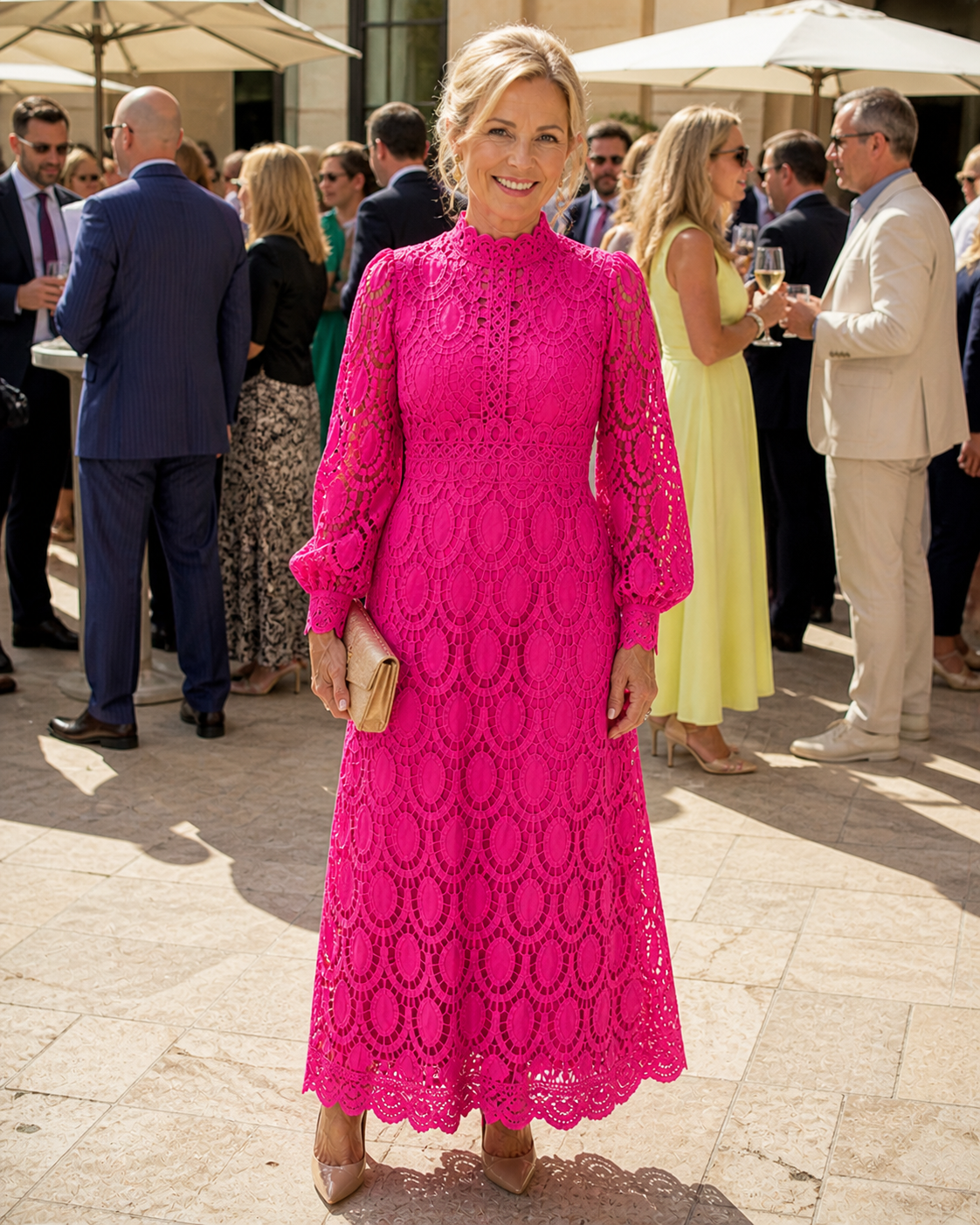 Evie Melbourne™ | Lace Midi Dress