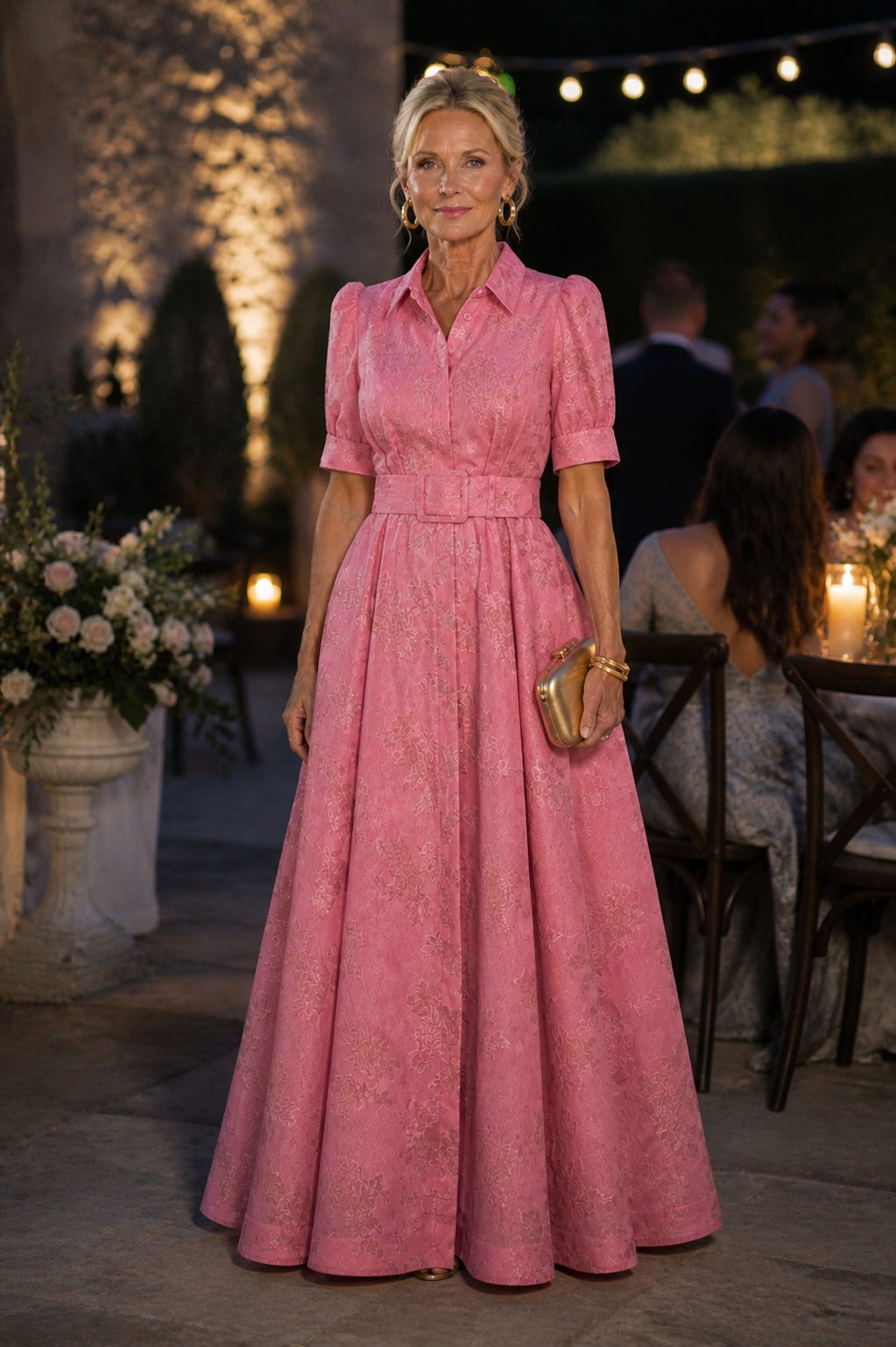 Evie Melbourne™ | Belted Floral Maxi Dress