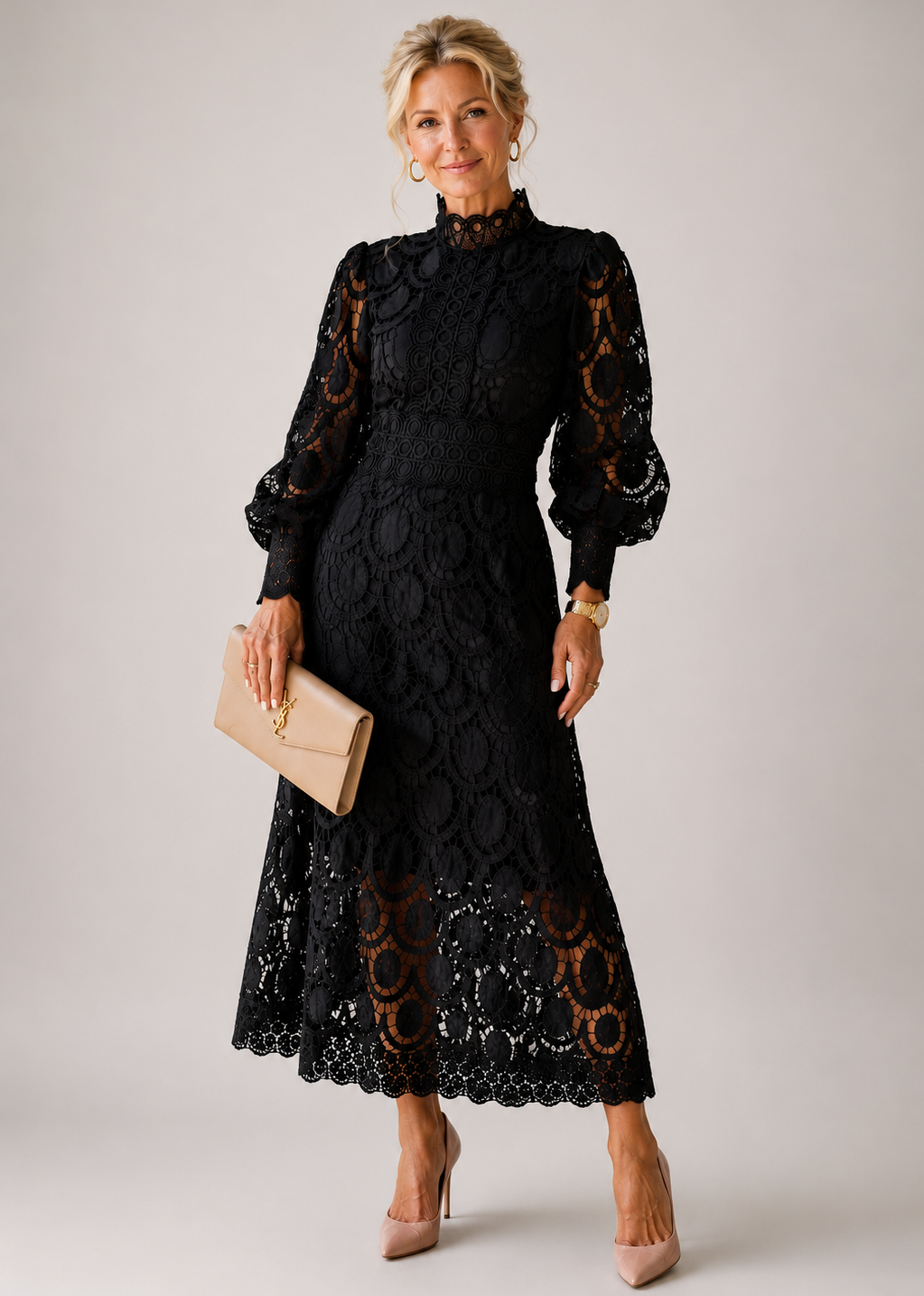 Evie Melbourne™ | Lace Midi Dress