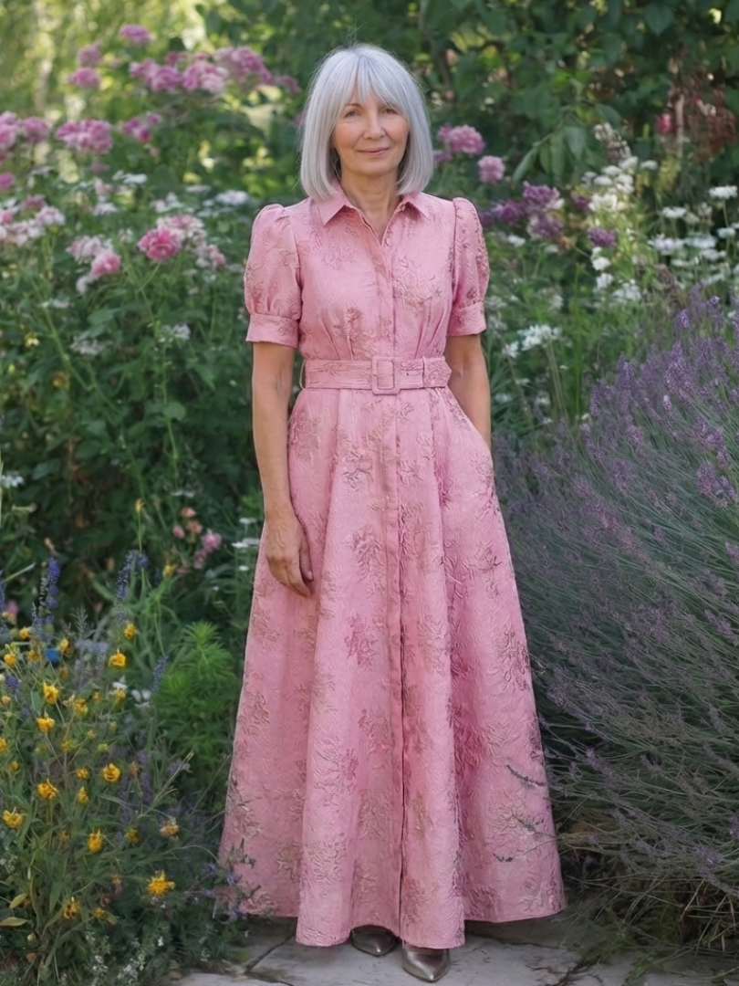 Evie Melbourne™ | Belted Floral Maxi Dress