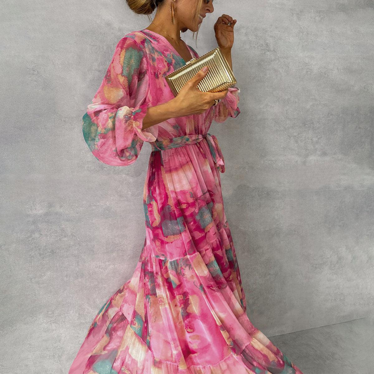 Evie Melbourne™ | Wrap Dress with Floral Print
