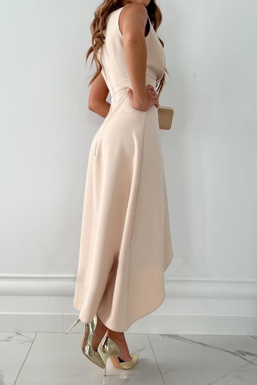 Evie Melbourne™ |Midi Wrap Dress with V-Neck