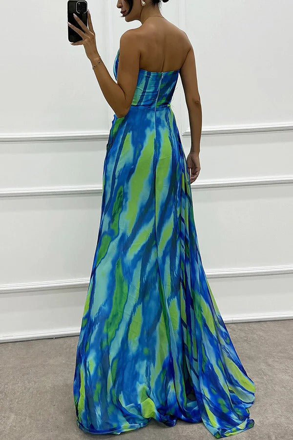 Evie Melbourne™ | Vibrant Draped Dress